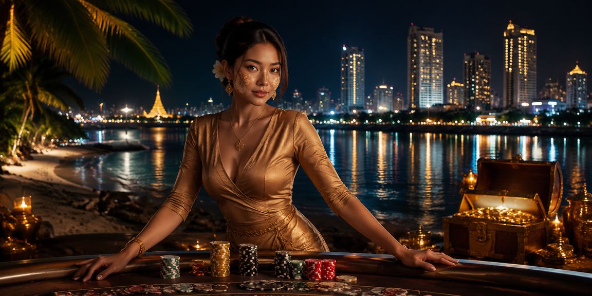 မြန်မာ VIP အဖွဲ့ဝင်များကစားနေသော ဂိမ်းခန်း